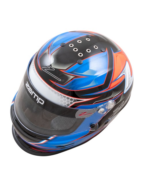 Casque ZAMP RZ 42 Youth Orange/Blue-Magickart