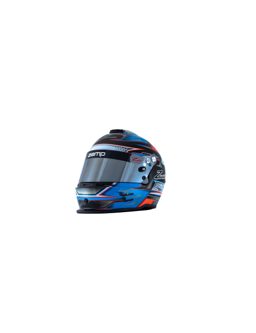 ZAMP RZ 42 Youth Helmet Orange/Blue-Magickart