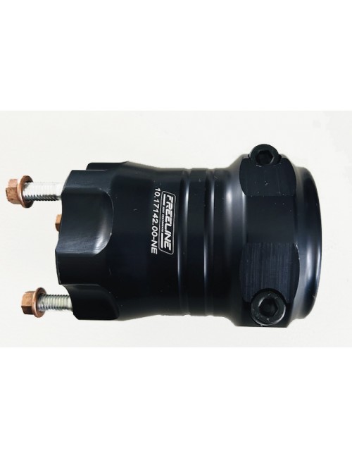 50 mm x 100 rear wheel hub - 8a hq birelart double clamp-magickart