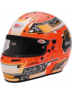 Capacete de Karting Bell RS7 K STAMINA ORANGE-MAGICKART