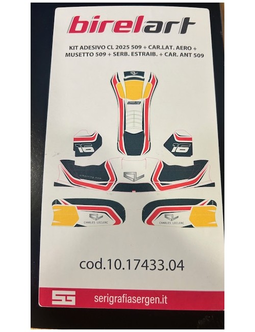 Charles Leclerc 2025 Kit Deco