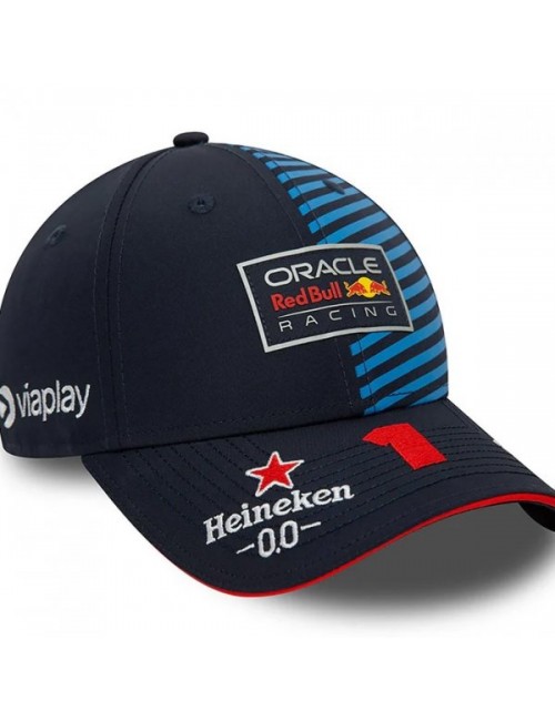 Κασκόλ Snapback 9FORTY New Era Red Bull Formula 1 Max Verstappen 1 Μπλε Ανδρικό Ενιαίο Μέγεθος