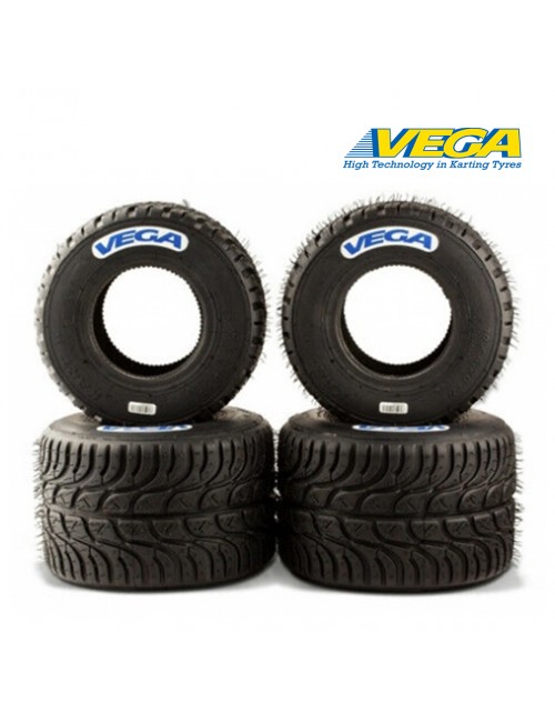 VEGA W6 rain tyres for karting – Special wet conditions