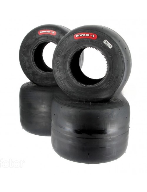 Set von 4 KOMET K3H Kart Reifen (Kat. KA100 & X30 J.) zum besten Preis bei Magickart