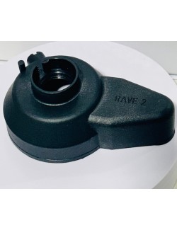 cappuccio-cover--valvola di scarico Rotax-Max-Black-plastica-magickart