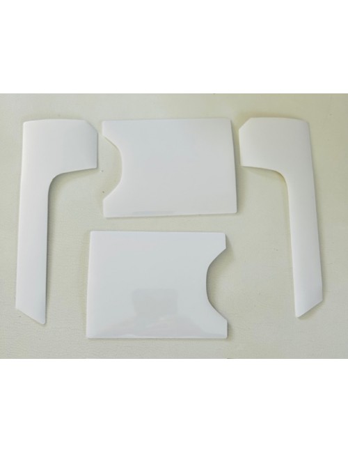 Kit sticker CIK Spoiler AR C3 white-Magickart