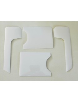 Aufkleber-Kit CIK-Spoiler AR C3 White-Magickart