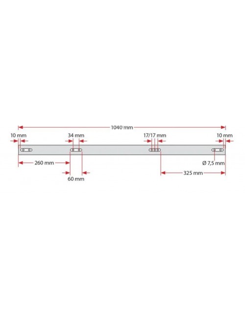 Arbre pour KZ 50x2mm noir Hornet Line