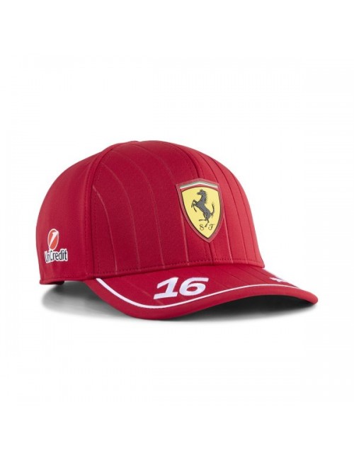 Cap Scuderia Ferrari RP Cape Dark Cherry Charles Leclerc-Magickart