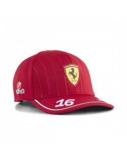 Cap Scuderia Ferrari RP Cape Dark Cherry Charles Leclerc-Magickart