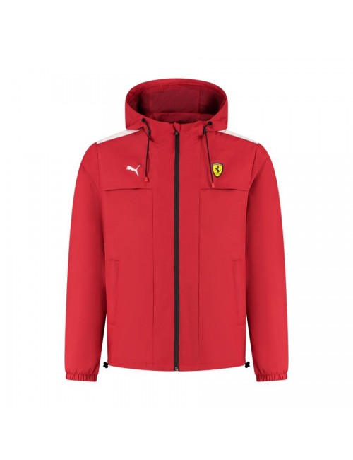 Scuderia Jacke Ferrari Regenjacke dunkel Cherry Männlich