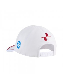 Cappello Scuderia Ferrari Charles Leclerc Blanc-MAGICKART