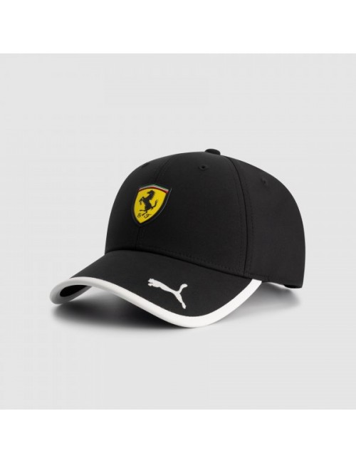 Cap Scuderia Ferrari Classic Black-MAGICKART