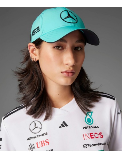 Cap Mercedes F1 Equipo Baseball Cap Light Metal Badge-MAGICKART