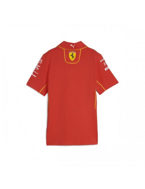 Polo officiel pour enfants de l'équipe Scuderia Ferrari -MAGICKART