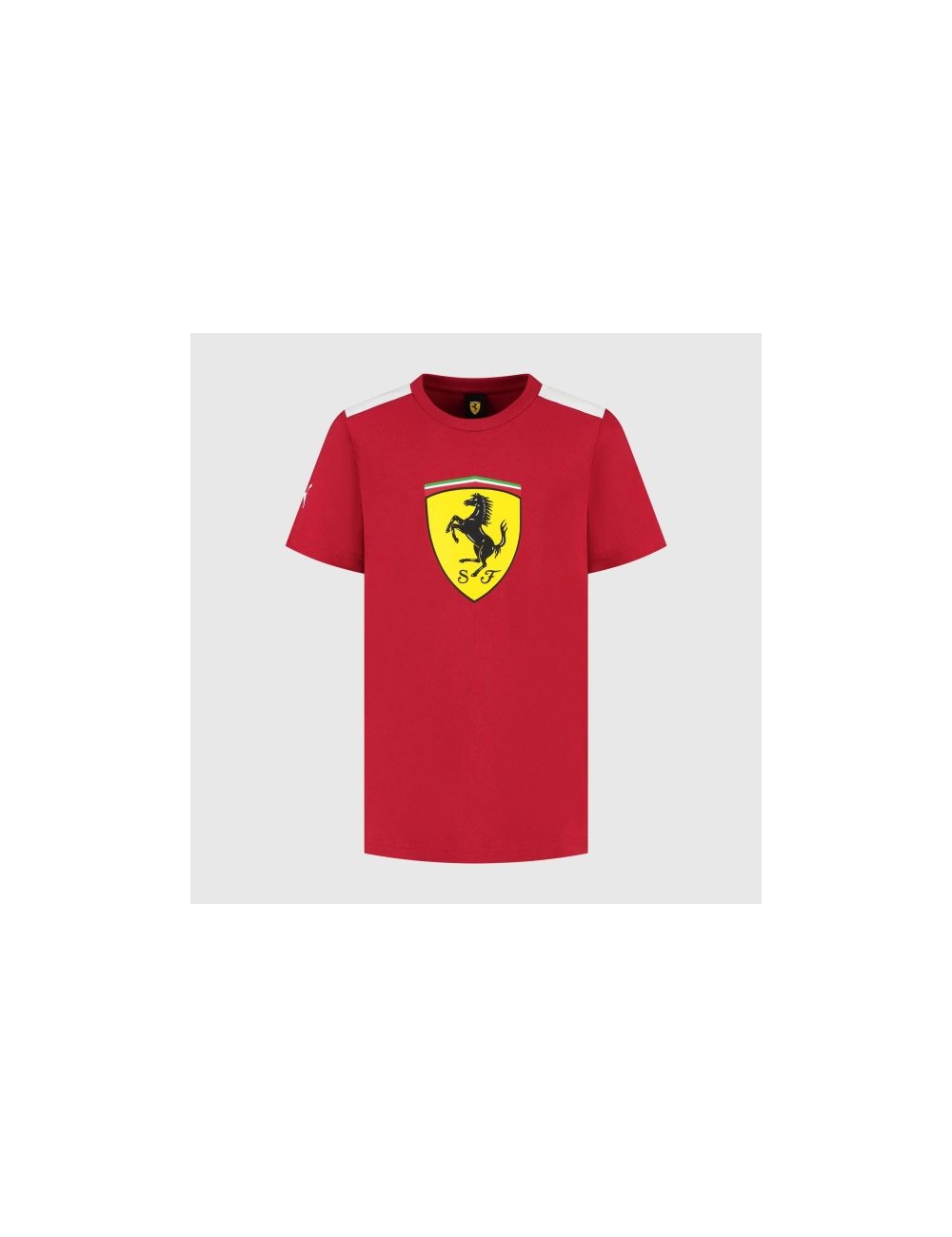 SCUDERIA FERRARI FW MENS LARGE SHIELD TEE DARK CHERRY-MAGICKART SCUDERIA FERRARI FW MENS LARGE SHIELD TEE DARK CHERRY-MAGICKART