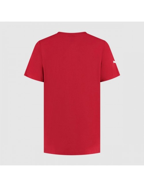 SCUDERIA FERRARI FW MENS LARGE SHIELD TEE DARK CHERRY-MAGICKART