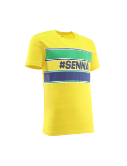 Tee-shirt Senna Cotton - Jaune pour Hommes -magickart