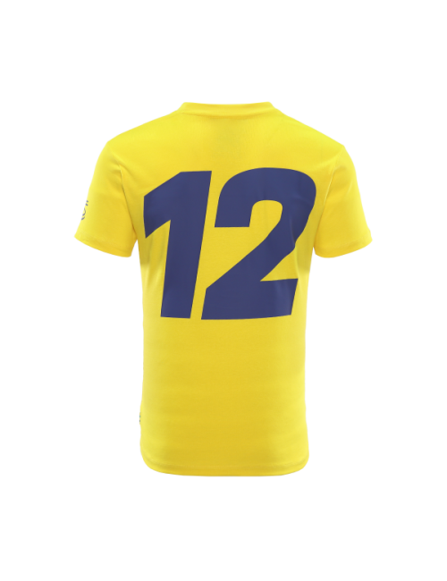 Tee-shirt Senna Cotton - Jaune pour Hommes -magickart