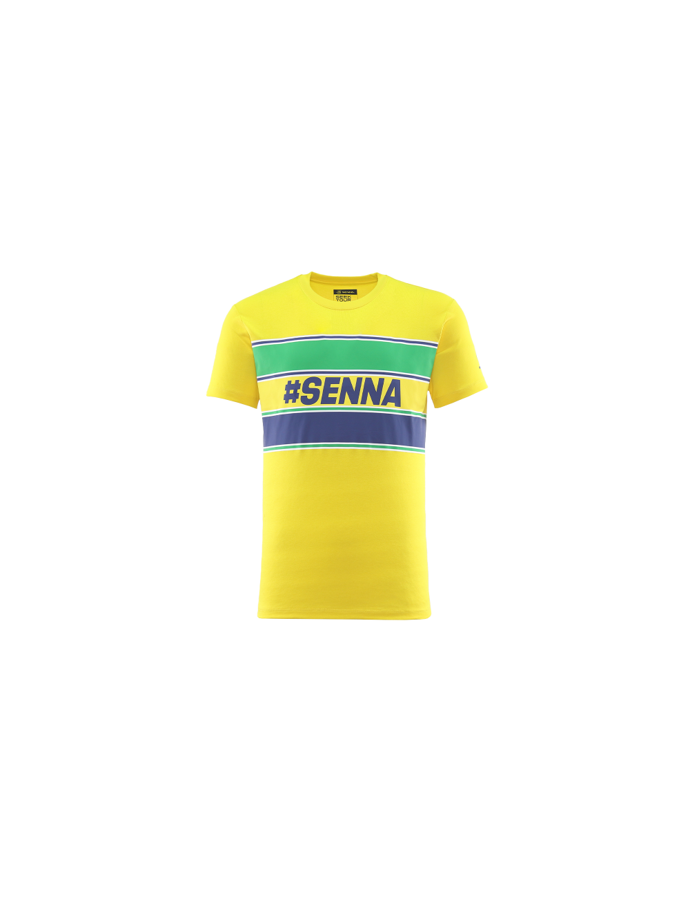 Camiseta de algodón de Senna - Amarillo de hombres -magickart Camiseta de algodón de Senna - Amarillo de hombres -magickart