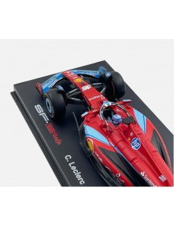 Ferrari Leclerc SF-24 entregue Fórmula de carro modelo de Miami 1 2024 BURAGO1/43-MAGICKART