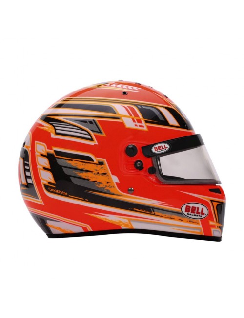 Karting κράνος Bell Kc7-cmr πρωταθλητής πορτοκαλί- magickart