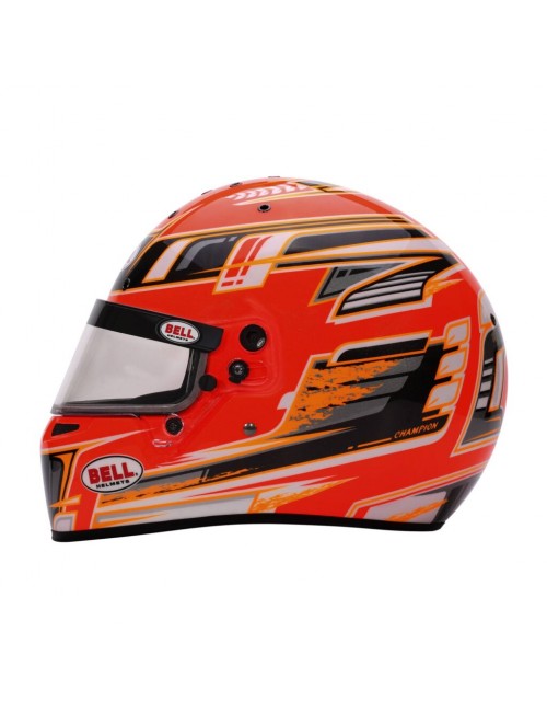 Casco de karting Bell KC7-CMR Campeón Naranja- Magickart