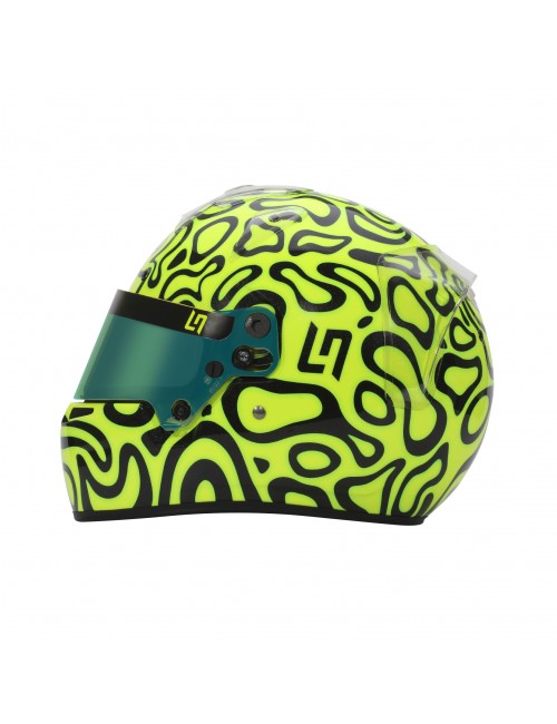 Paquete de casco de karting Bell KC7 LANDO NORRIS-MAGICKART