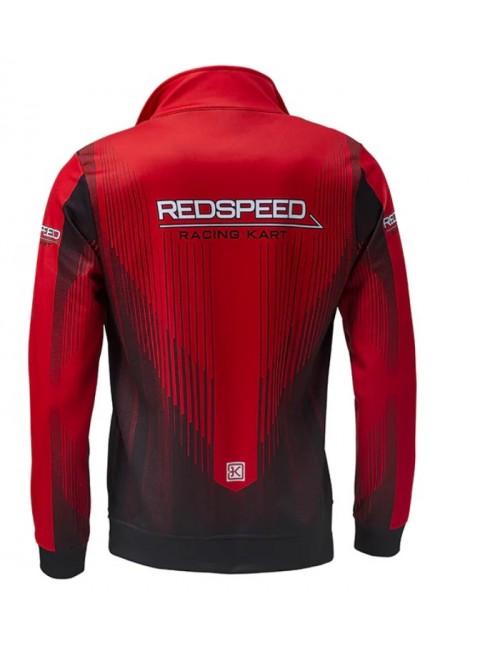 ZIPEE JACKET REDSPED / RED / Black -Magickart