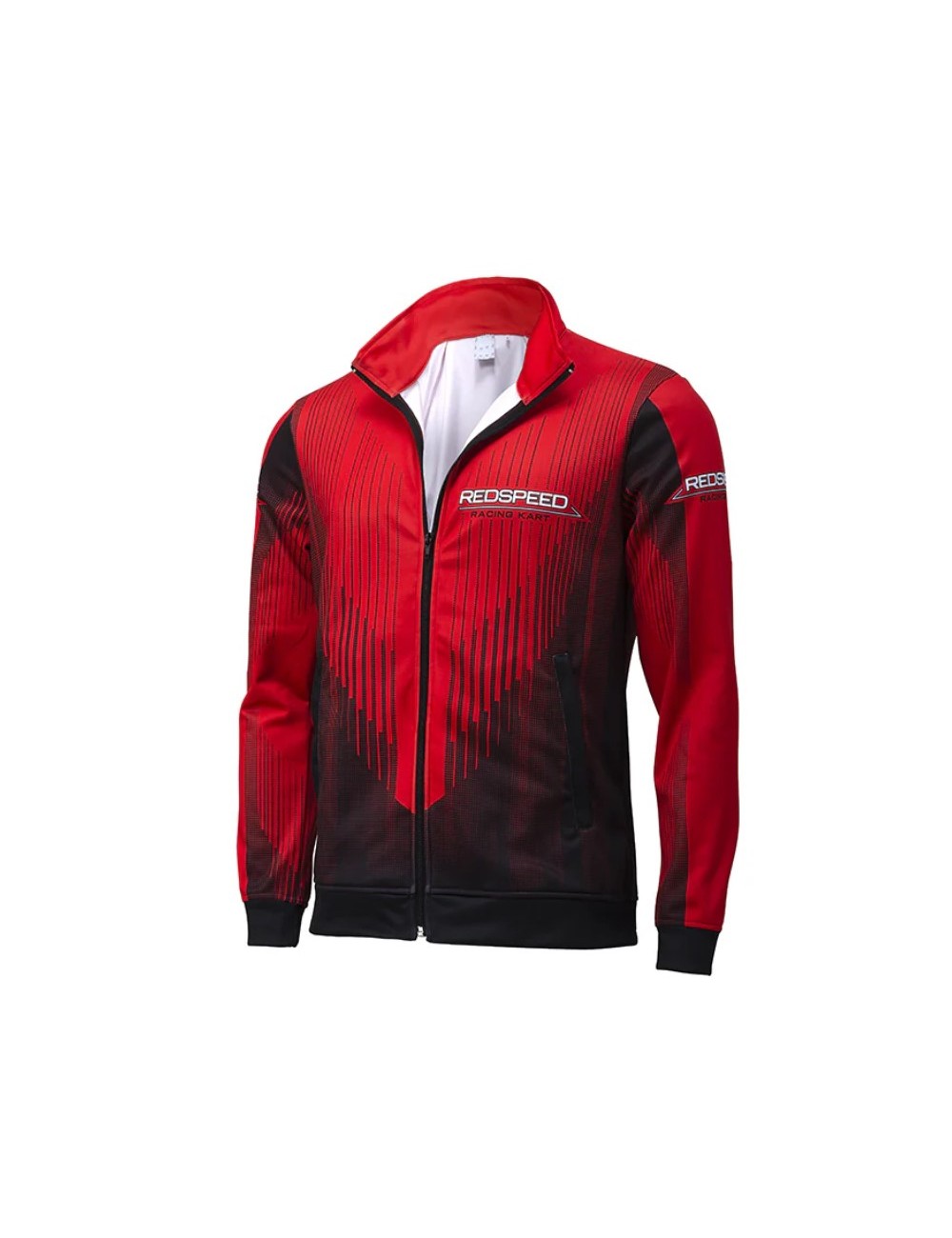 VESTE ZIPEE REDSPEED ROUGE/NOIRE -Magickart
