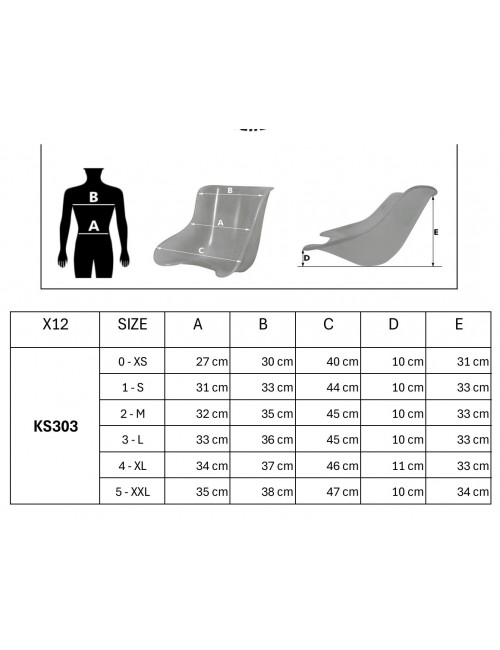 Siege X.SEATS SILVER MOD.X6