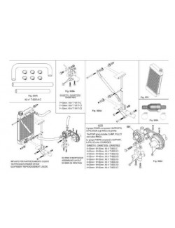 Kit support de serrage Radiateur IAME X30 - S125-Magickart