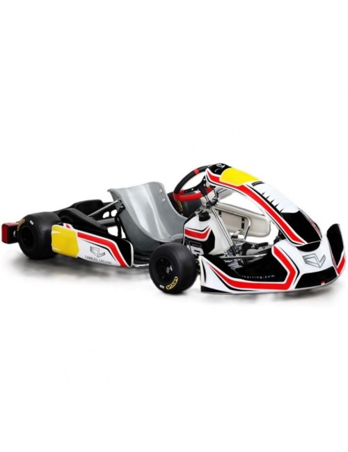 Set completo KZ Charles Leclerc Engine TM R3-MAGICKART