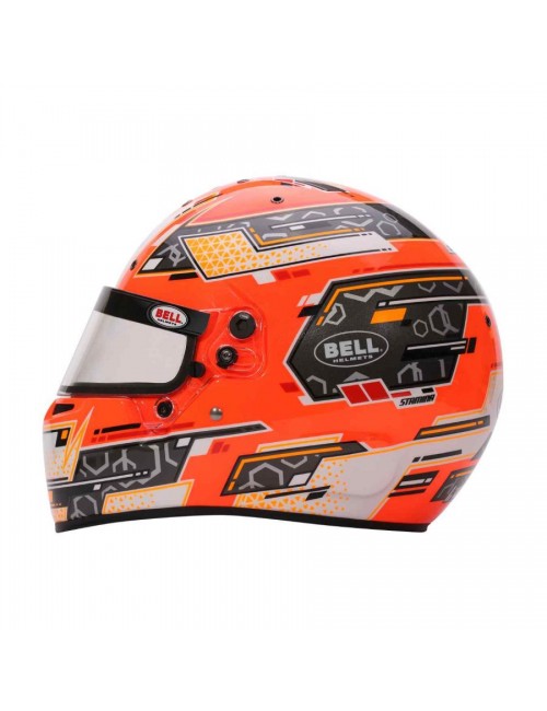 Karting helmet Bell RS7 K STAMINA ORANGE-MAGICKART