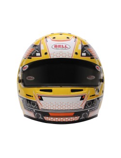 Casque karting Bell RS7 K STAMINA JAUNE-Magickart