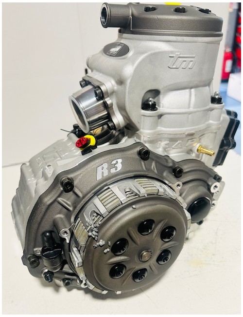 Motor TM KART completo preto KZ R3 -MAGICKART