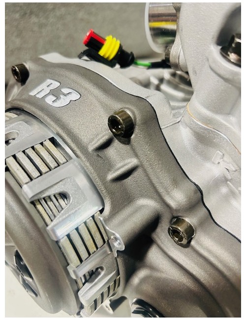 Motor TM KART voll schwarz KZ R3 -MAGICKART