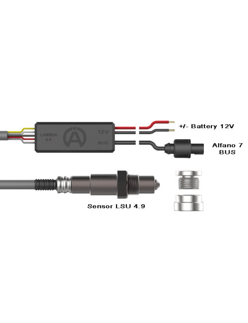 Lambda Sensor LSU 4.9 Alfano-Magickart Pack