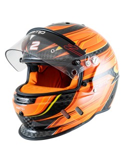 Casco ZAMP RZ67D Carbon Orange - MagickArt