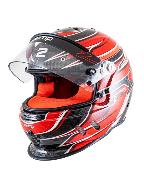 Helmet ZAMP RZ67D Carbon Red - Magickart