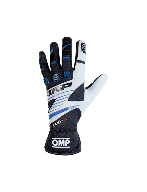 Guantes Karts KS-3 OMP Azul / blanco-magickart