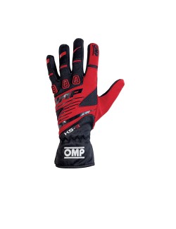 KS-3 KART GANTS OMP red-Magickart