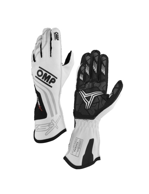 GANTS OMP KS-X BLANC HOMOLATION FIA 8877.2022-Magickart