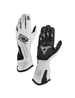 Guanti OMP KS-X White Homalation FIA 8877.2022-Magickart