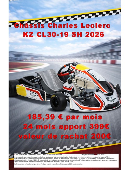 Chassis Charles Leclerc KZ CL30-18 SH 2025-Magickart