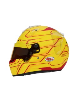 helmet-Bell-kc7-CMR-Lewis-Hamilton-2026-yellow-karting