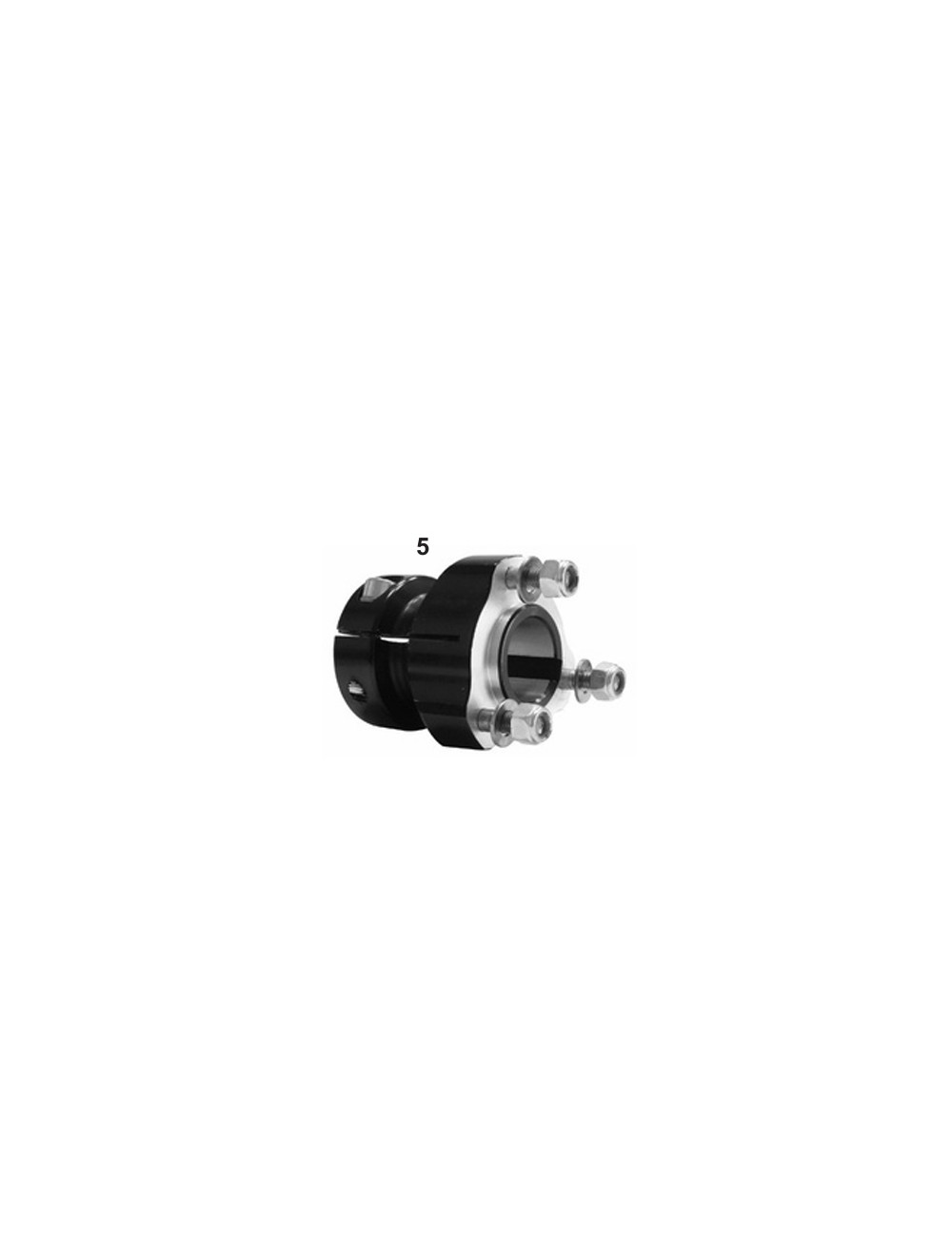Hub-posteriore-Maf-30x75-Black-full-kart-asse-30mm-magickart