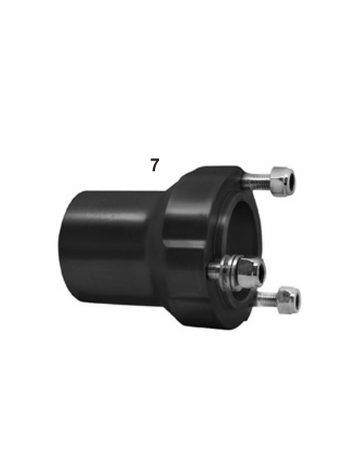 moyeu - antes de Karting-KF-OK-CRG-25X80-R20-alumínio-preto-completo - magickart