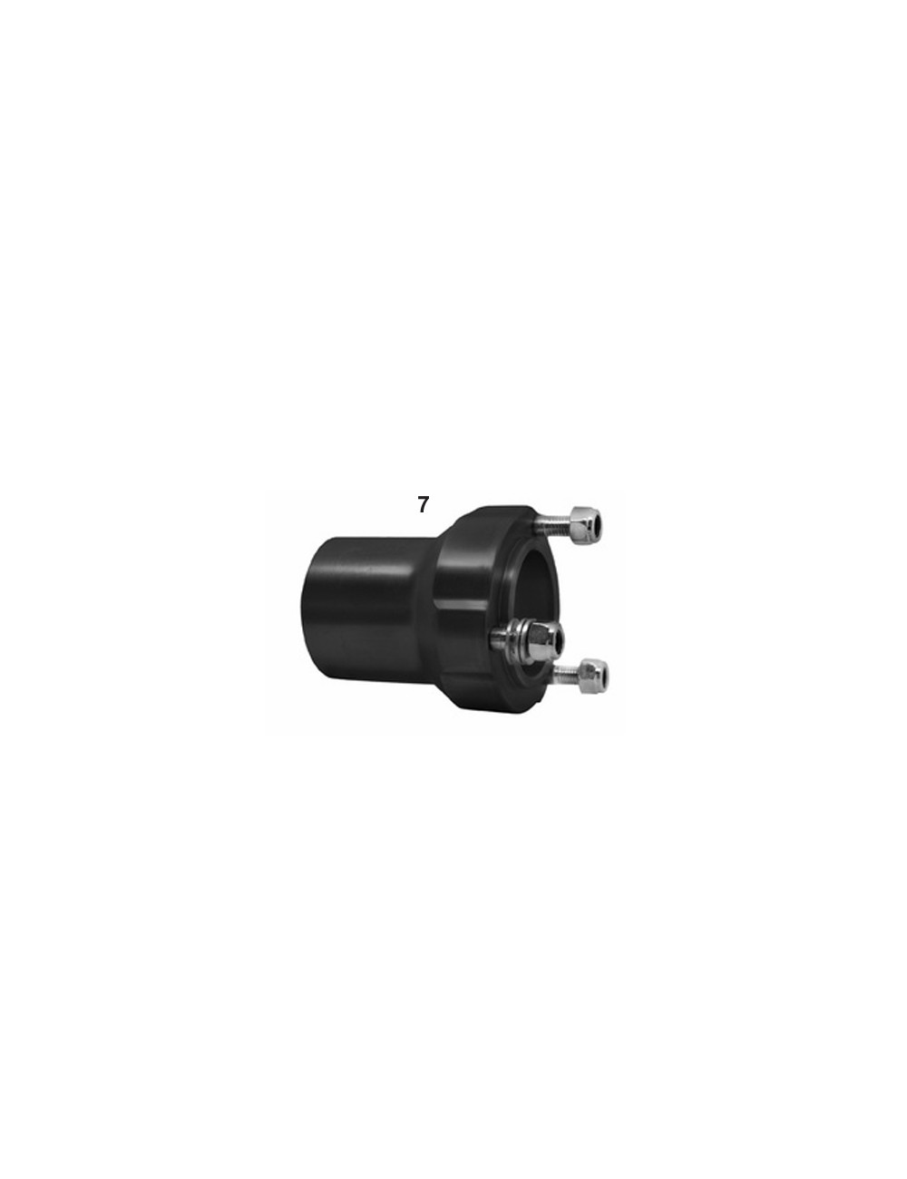 moyeu - antes de Karting-KF-OK-CRG-25X80-R20-alumínio-preto-completo - magickart