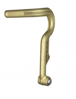 pedal-Accelerator-Bare Gold-eloxiert-maf-rahmen-karting-magickart